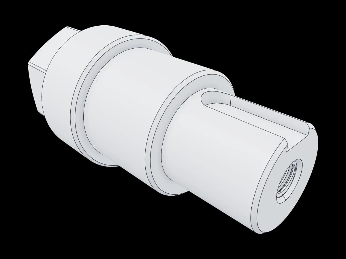 Machined Keyed Shaft