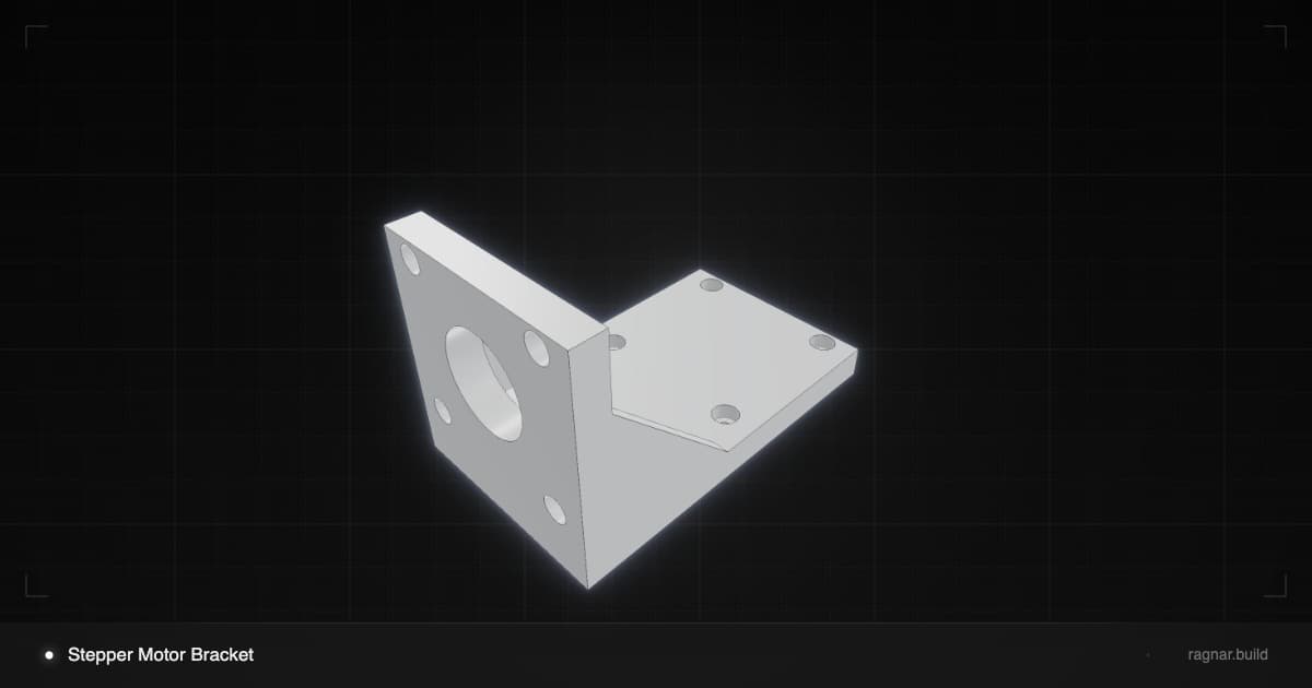 NEMA 23 Motor Bracket