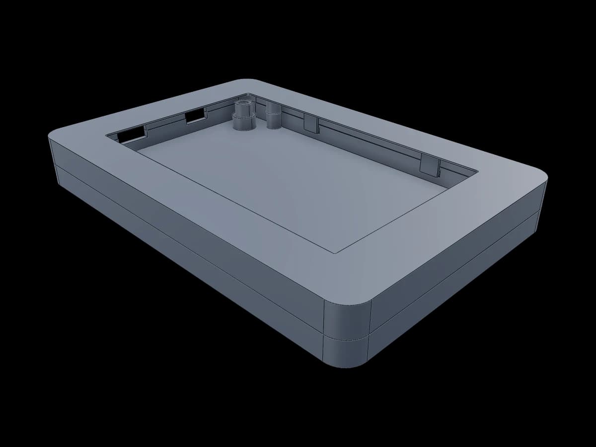 Two Piece Electronics Enclosure