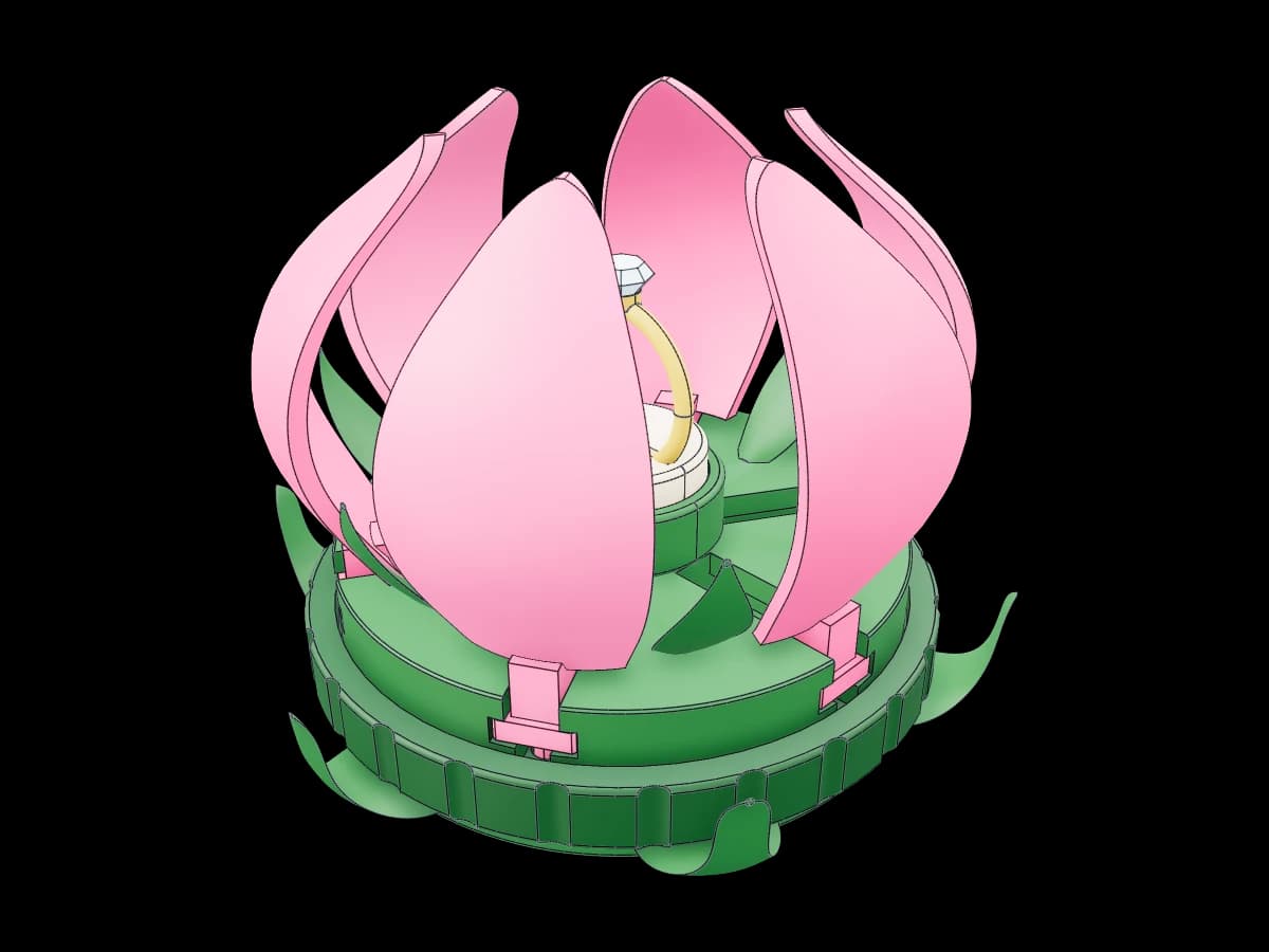 Tulip Ring Box