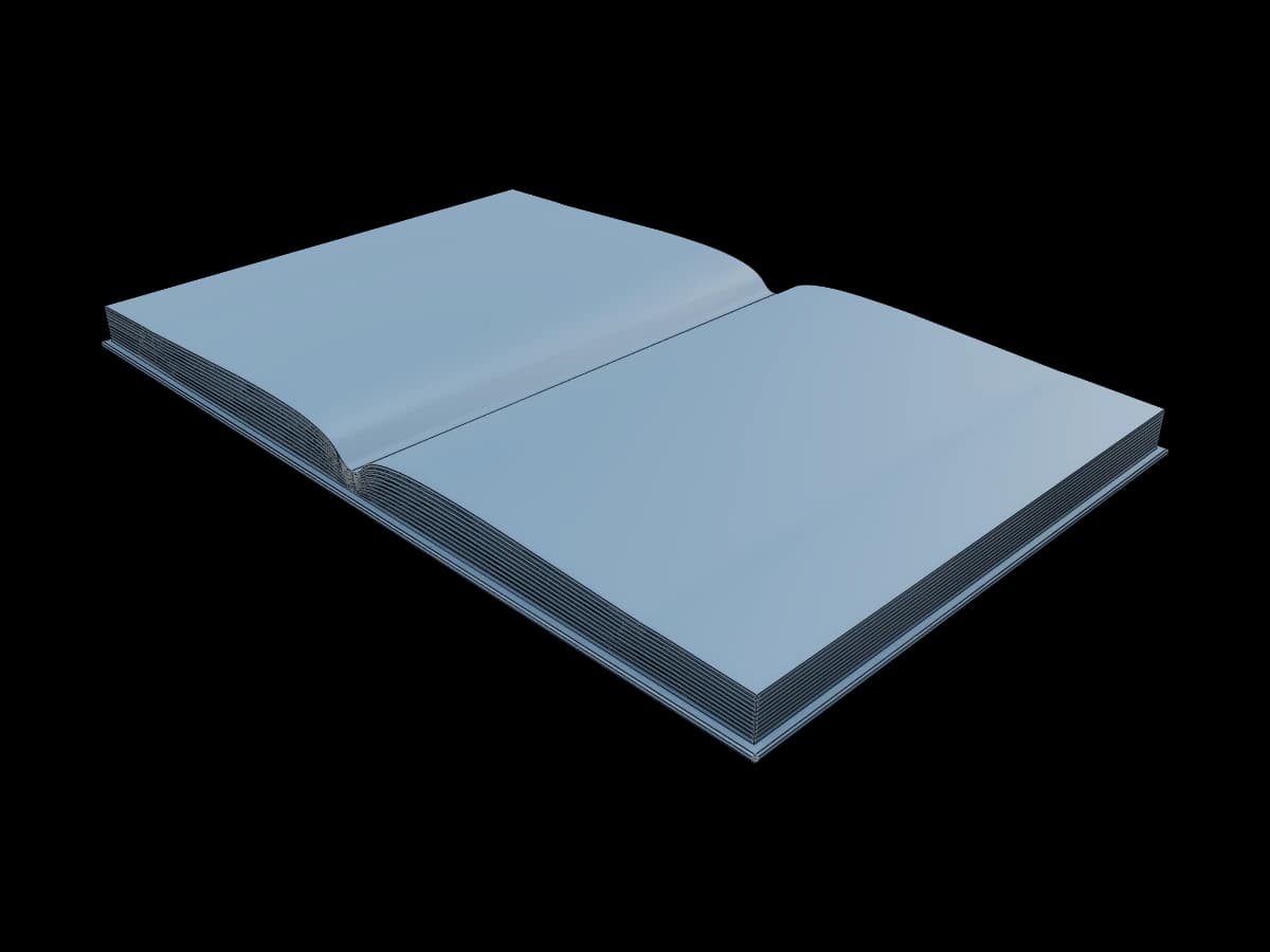 Closed Rectangular Book