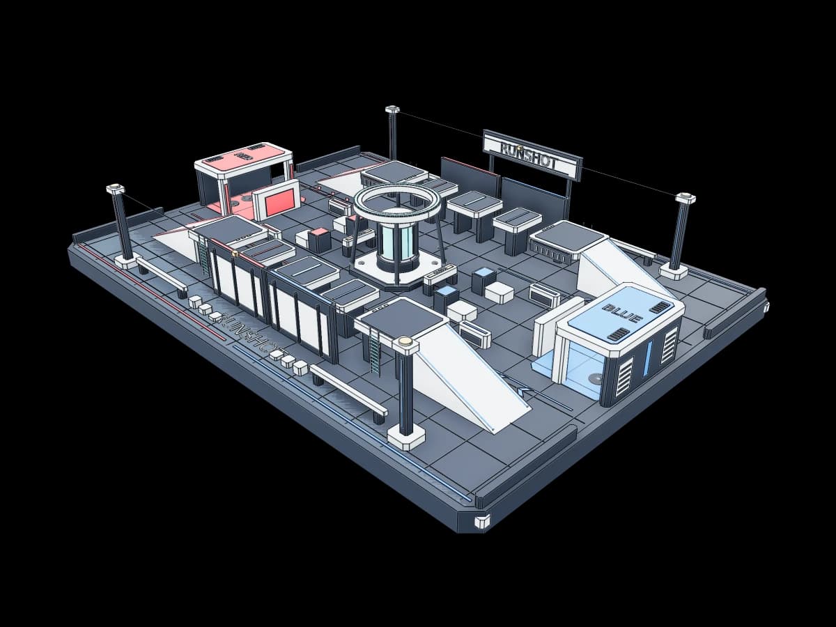 Futuristic Parkour Baseplate Map | Ragnar Gallery