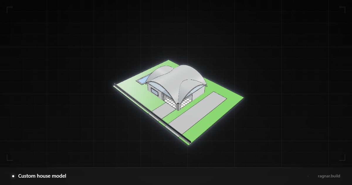 Custom house model