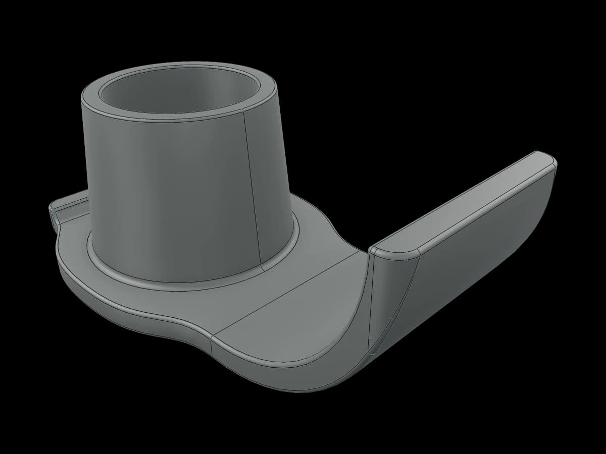 Crutch Sled Foot