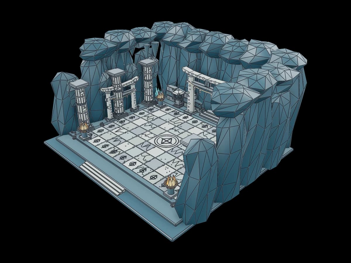 Underground Stone Temple Arena