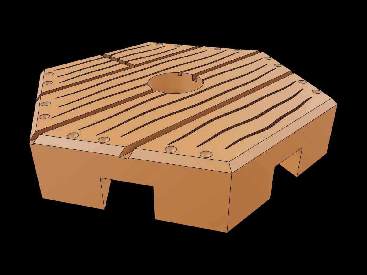 Hexagonal Floor Tile