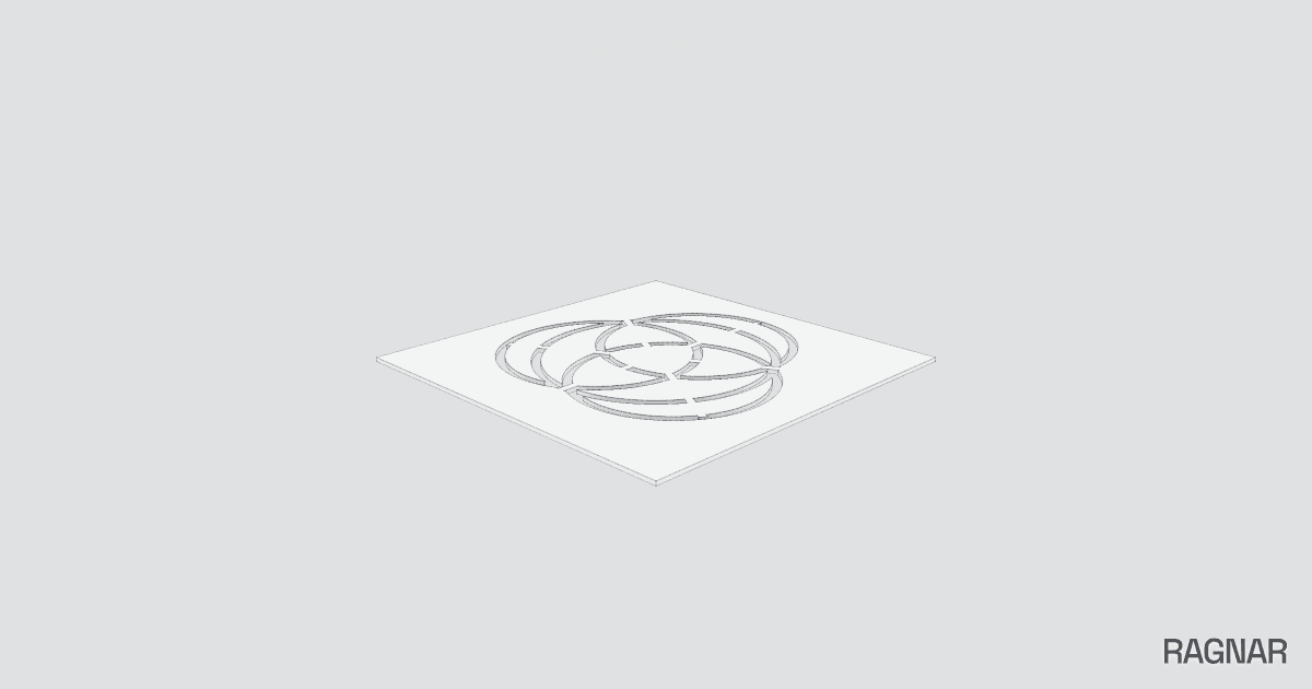 Celtic knot stencil