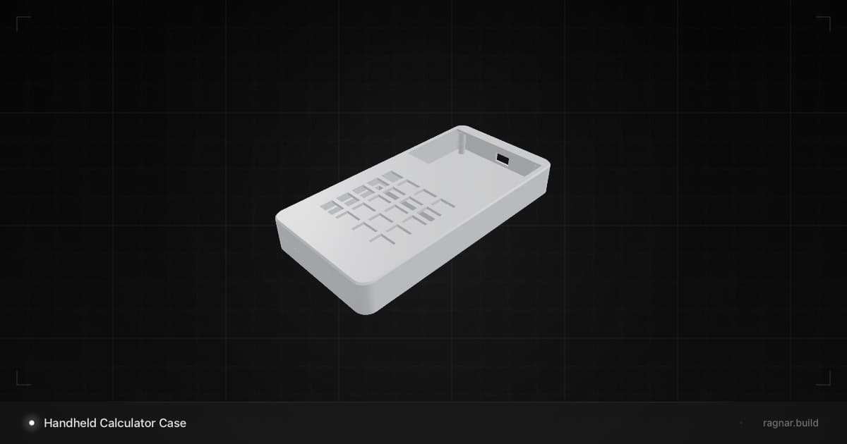 Handheld Calculator Case