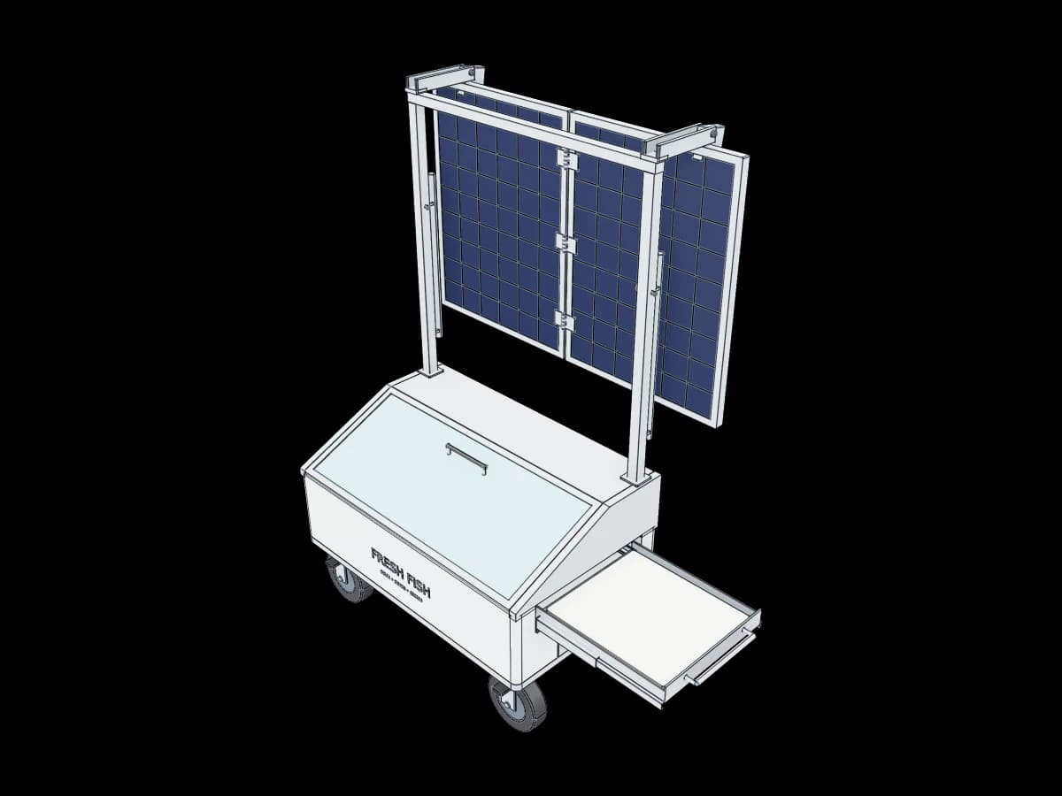 Solar Fish Kiosk