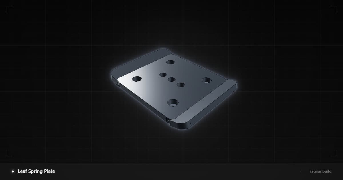Leaf Spring Plate