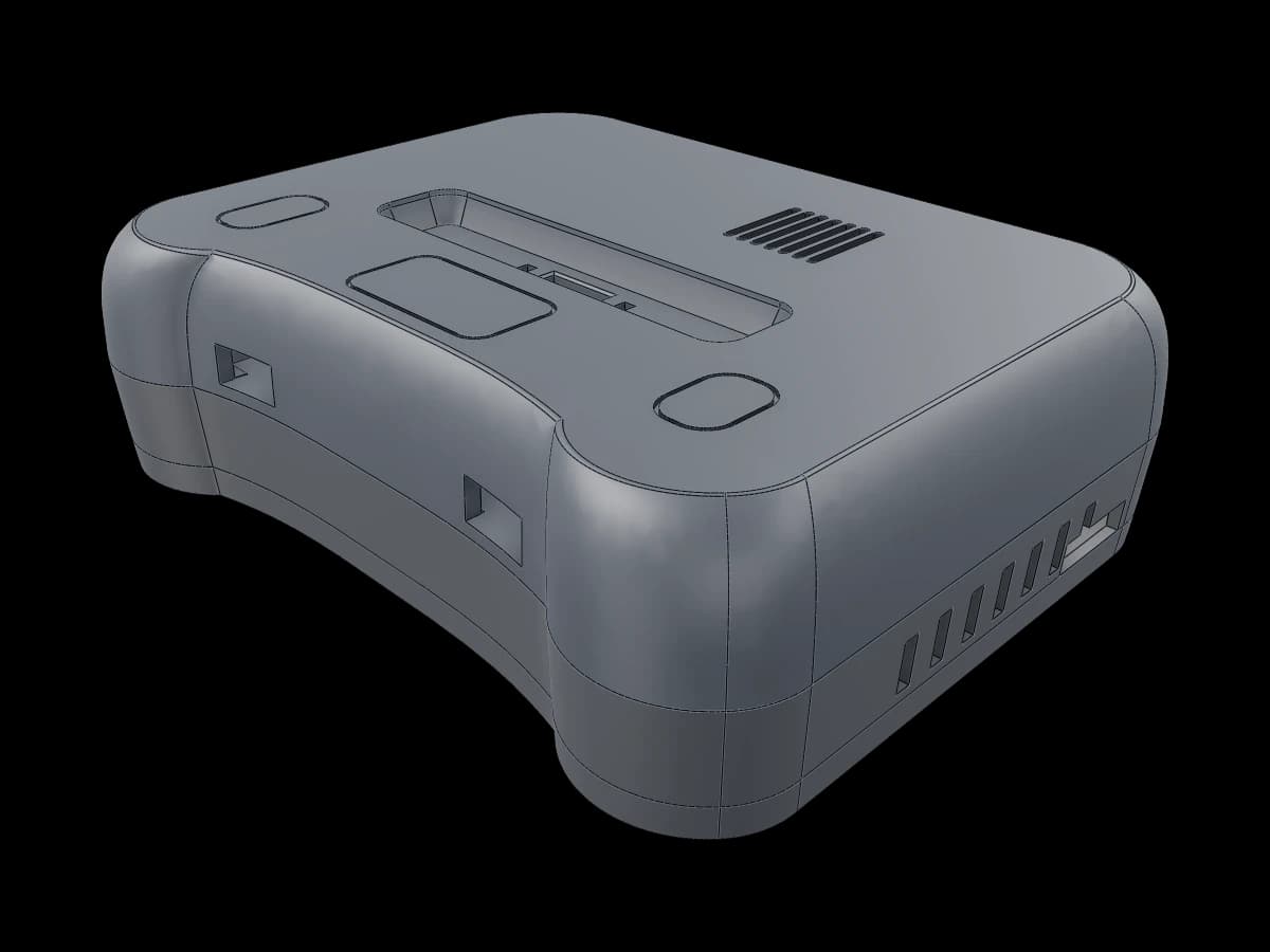 Nintendo 64 Raspberry Case