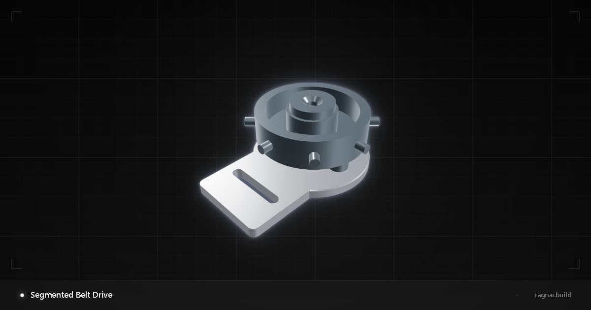 Segmented Belt Drive