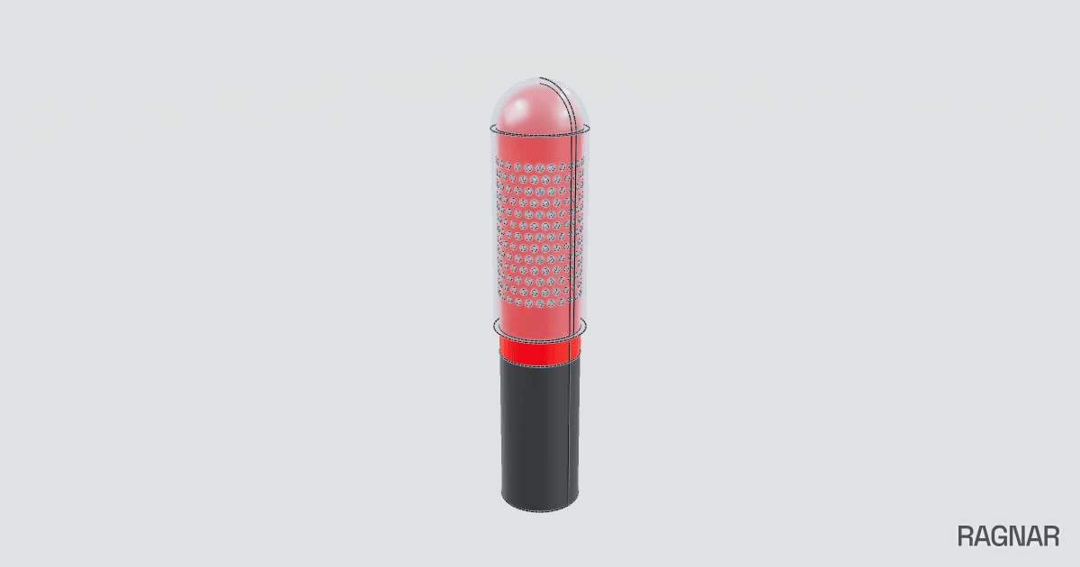 Ergonomic pen capsule