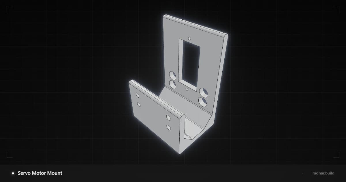 Servo Motor Bracket