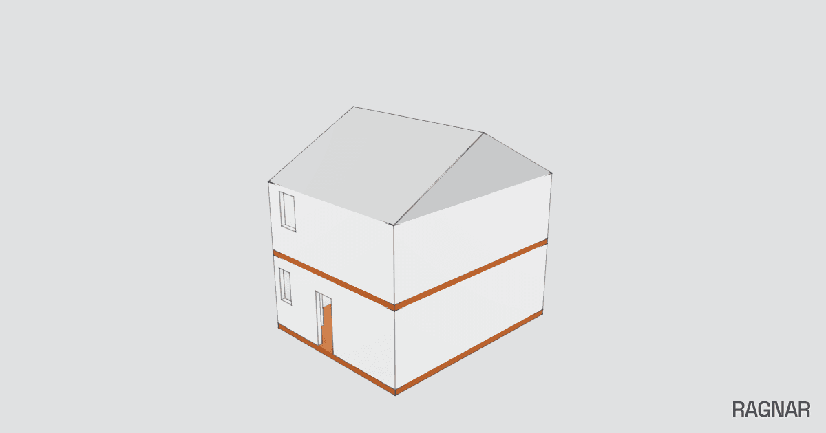 Terrace house floorplan