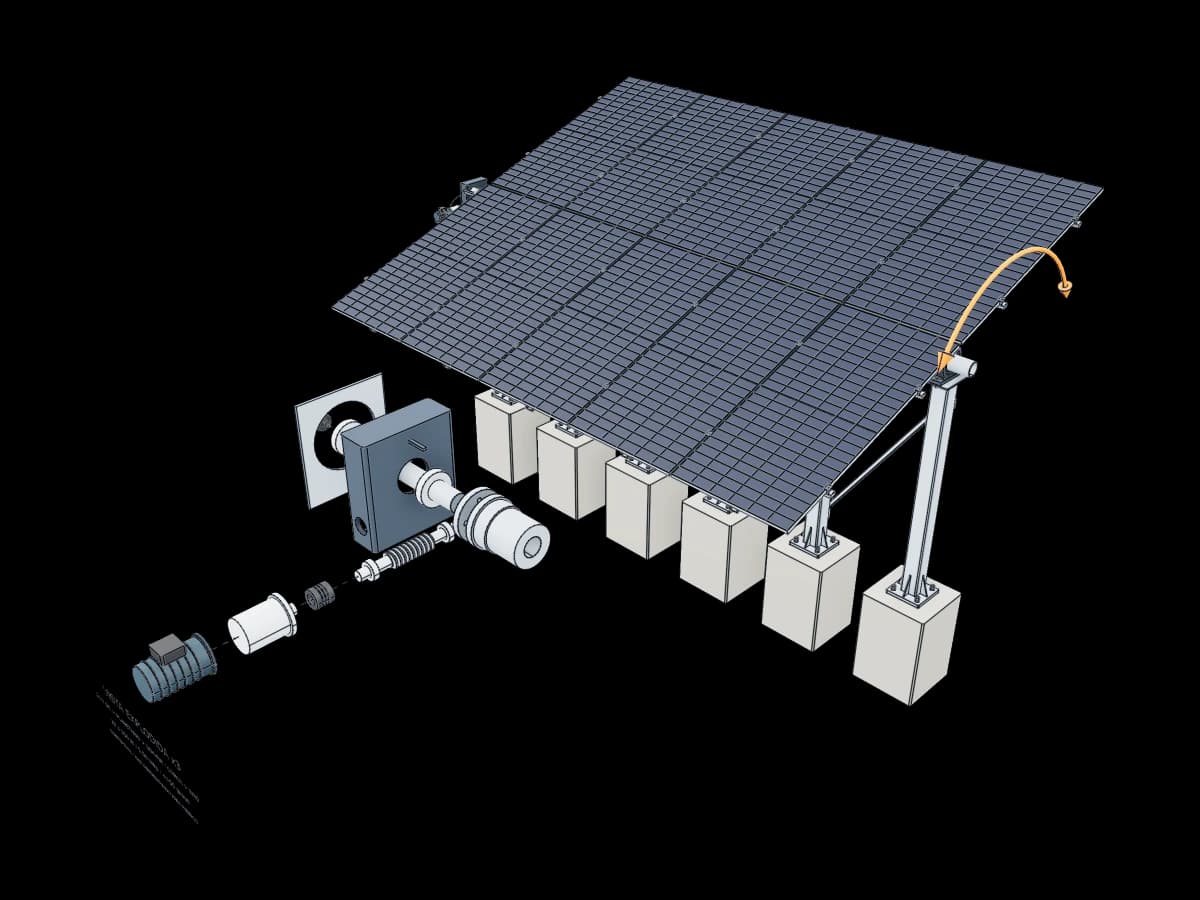 Single Axis Solar Tracker