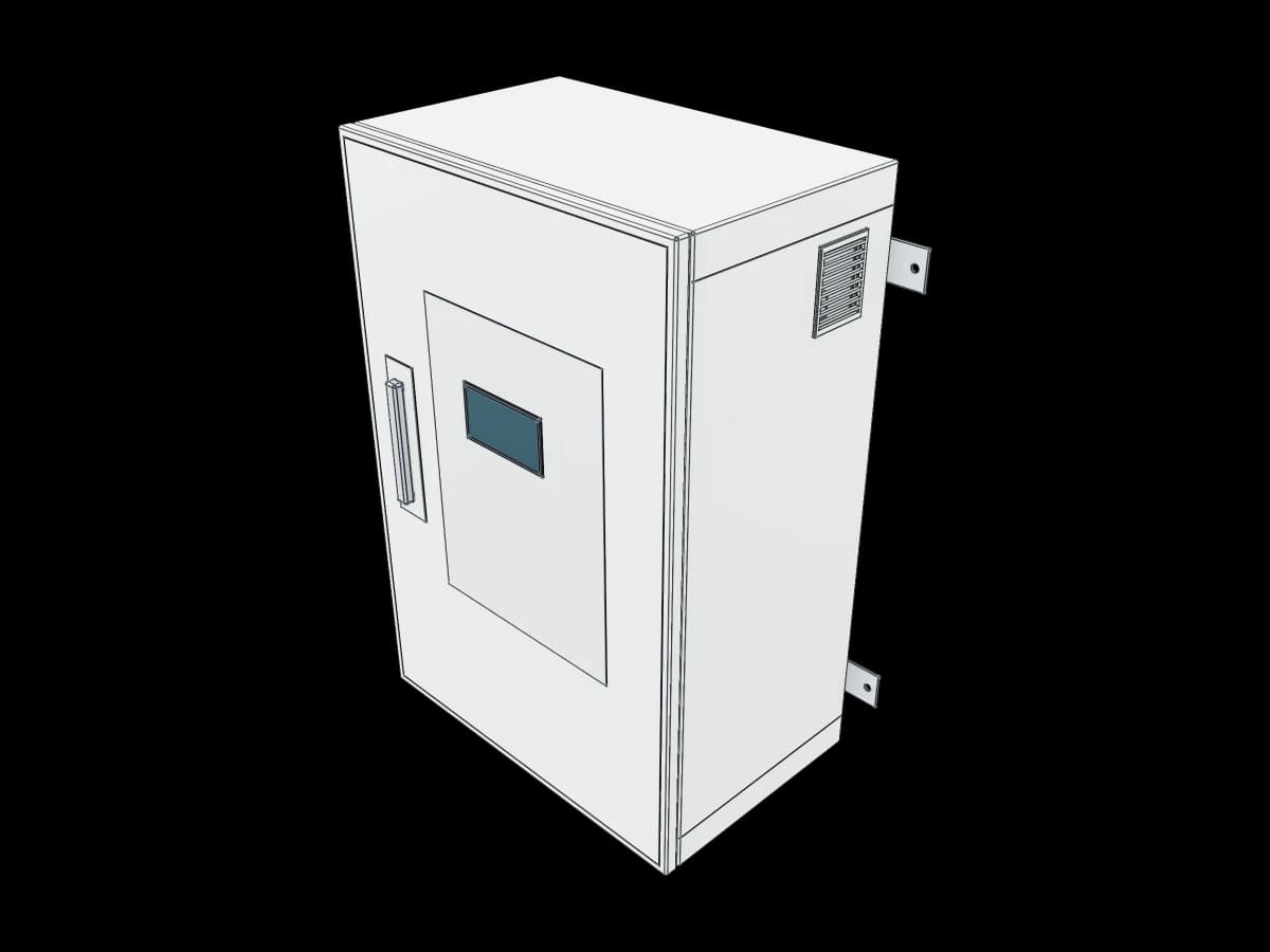 Industrial Compressor Enclosure