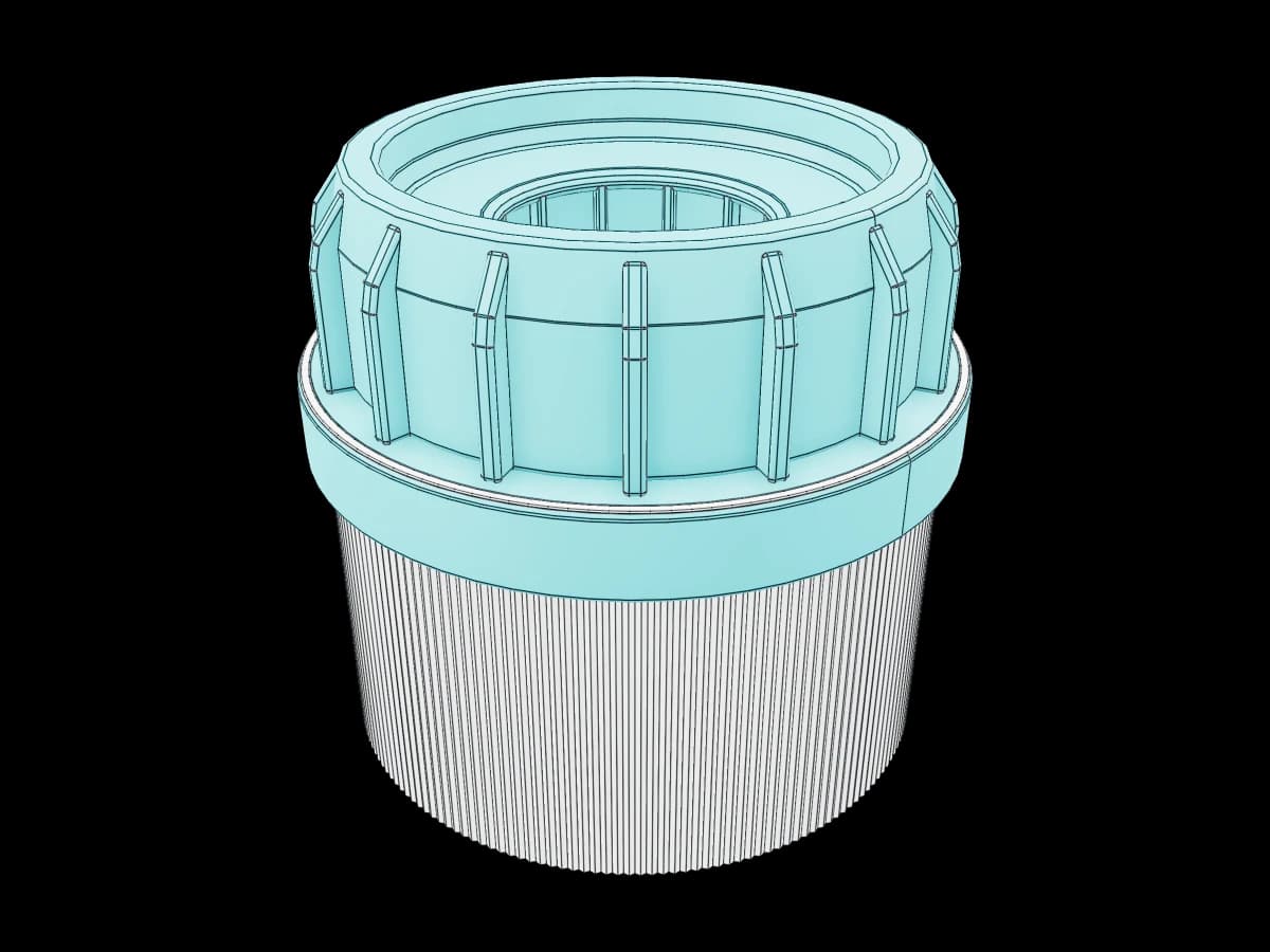 Industrial Filter Cartridge Replica