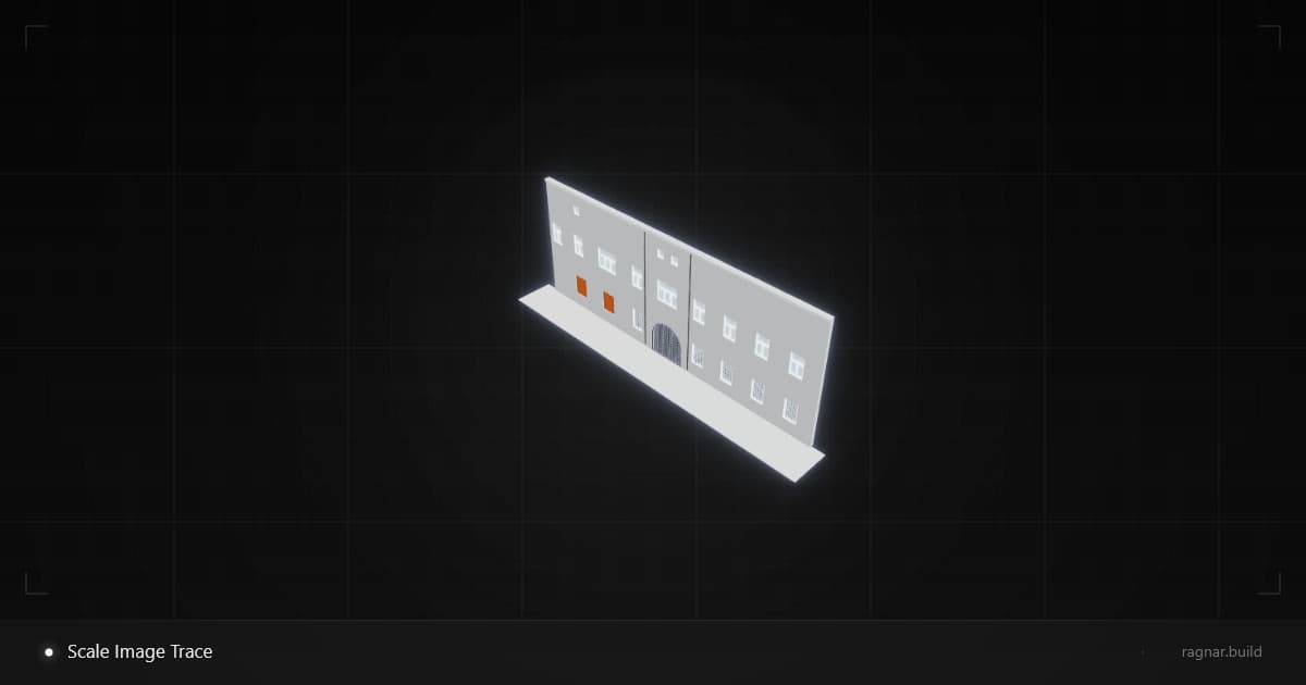 Scale Image Trace