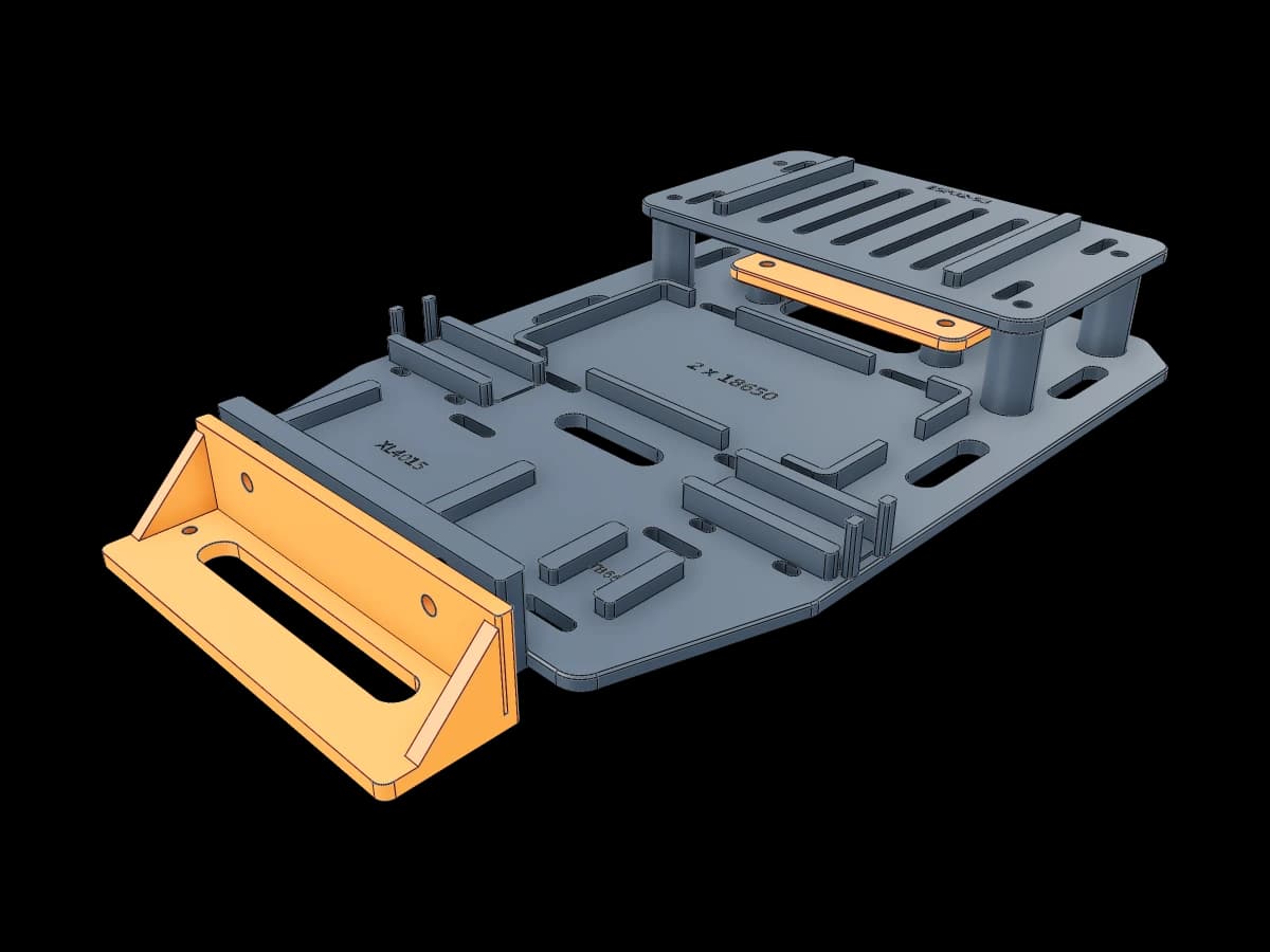 Line Follower Robot Chassis