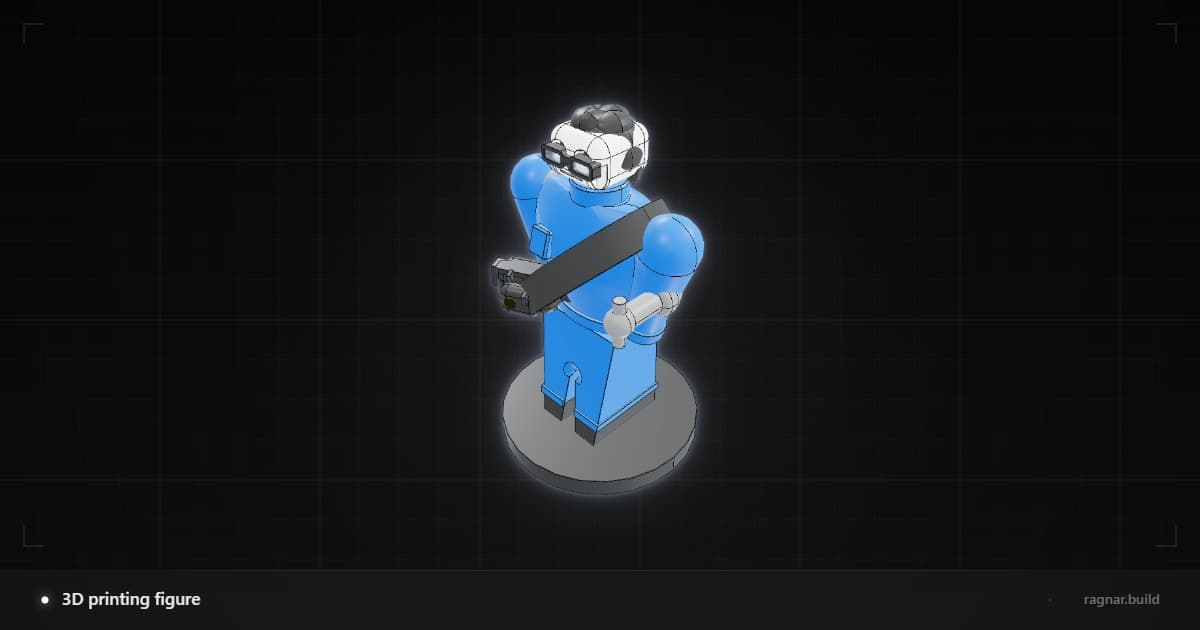 Humanoid Miniature Figure