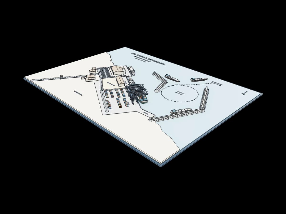 Maritime Port Diorama