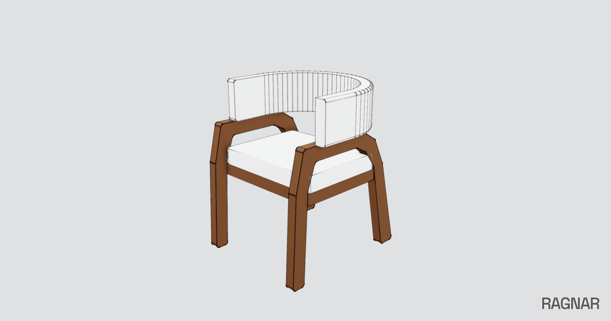Simple chair