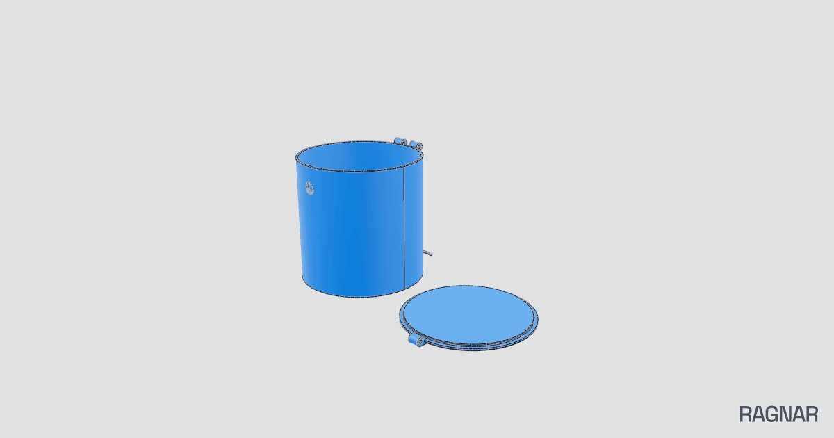 Round water tank