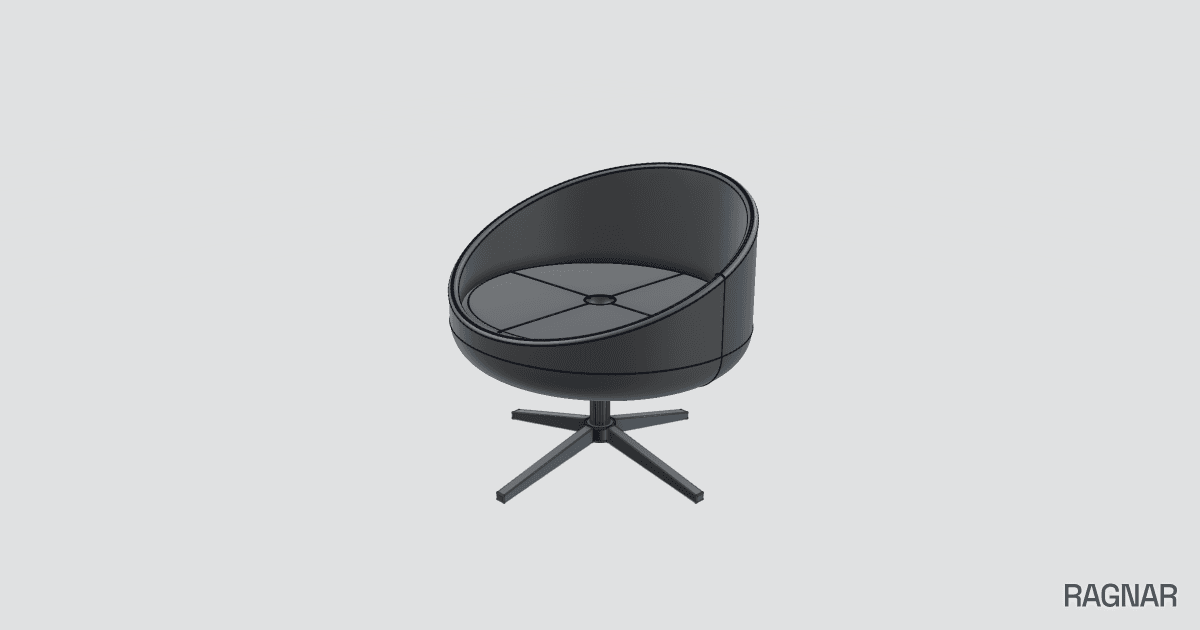 Pedestal Tulip Chair