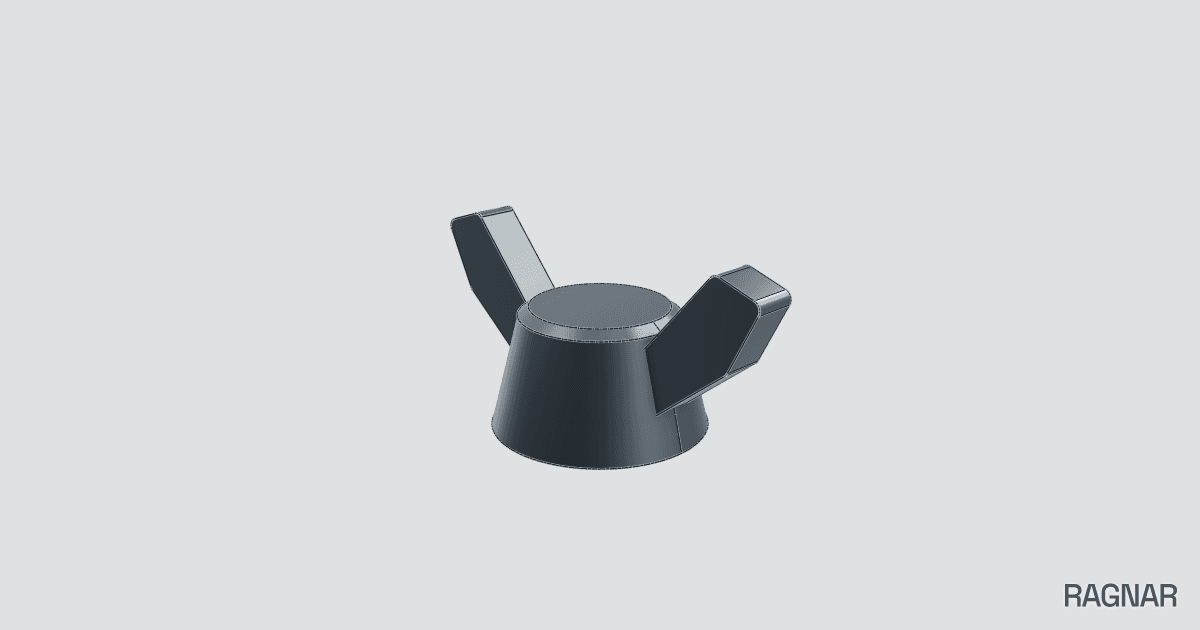 Wing nut adapter