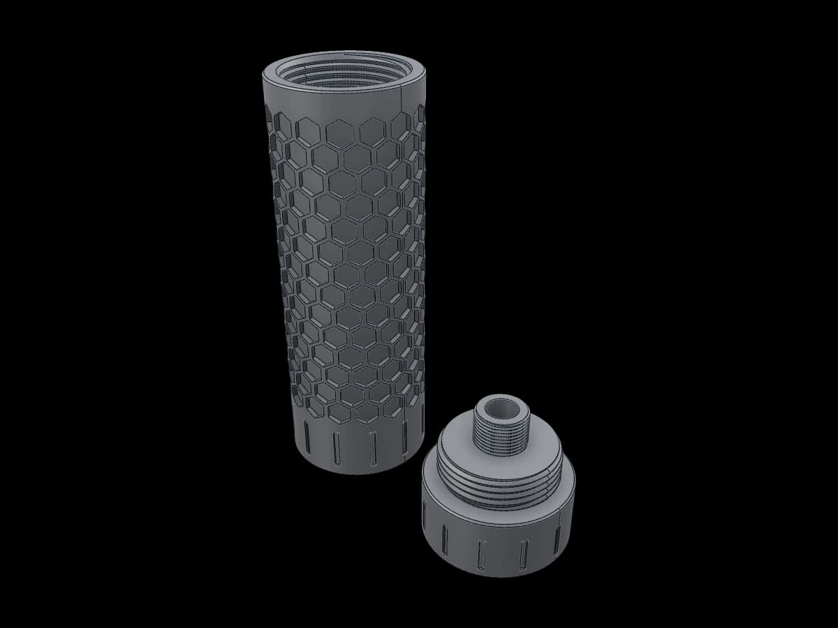 Honeycomb Barrel Extension