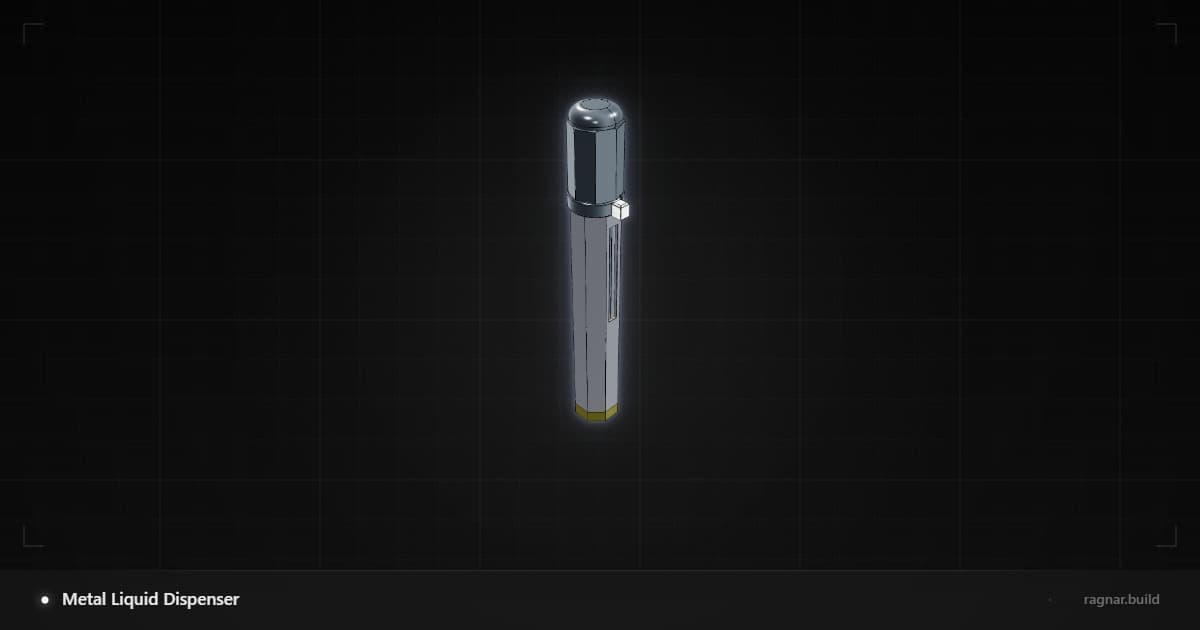 Metal Liquid Dispenser