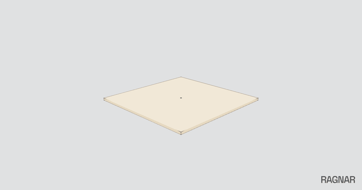 Small chipboard screw