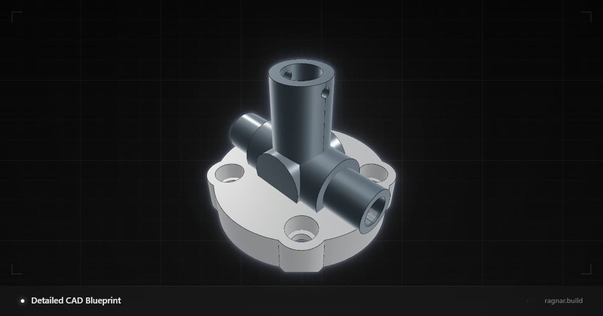 Detailed CAD Blueprint