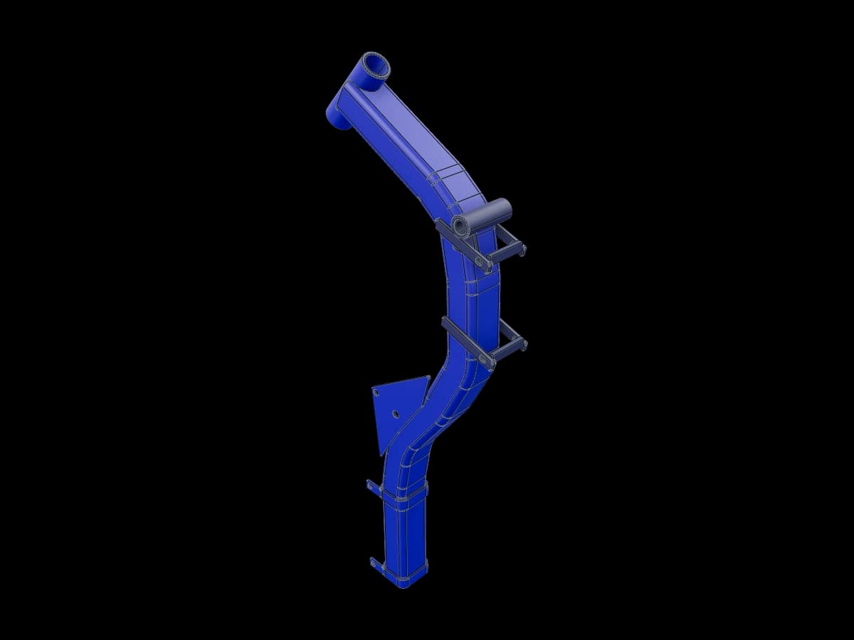 Curved Machine Frame
