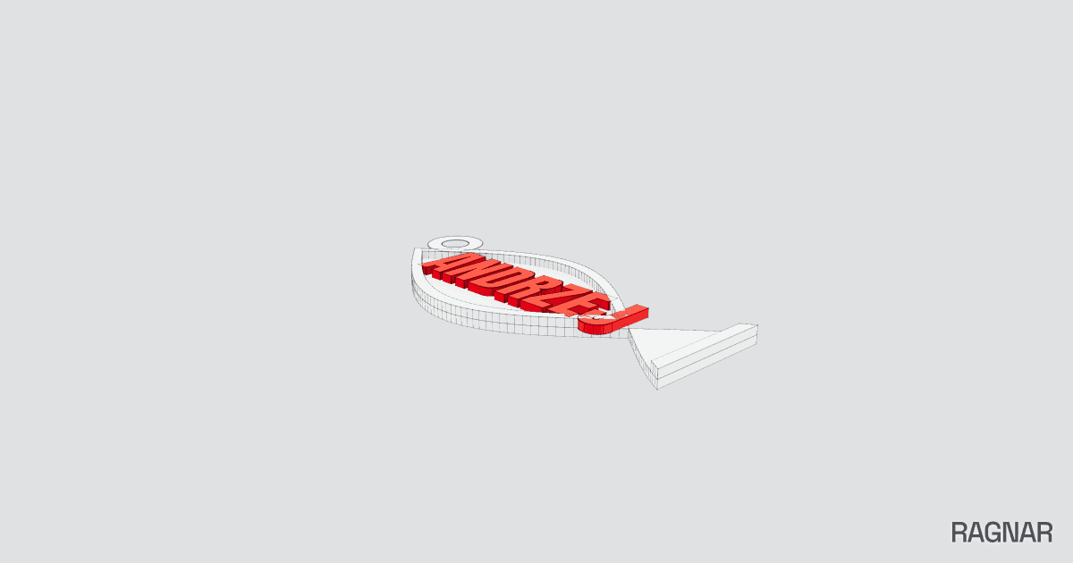Two-Layer Keychain