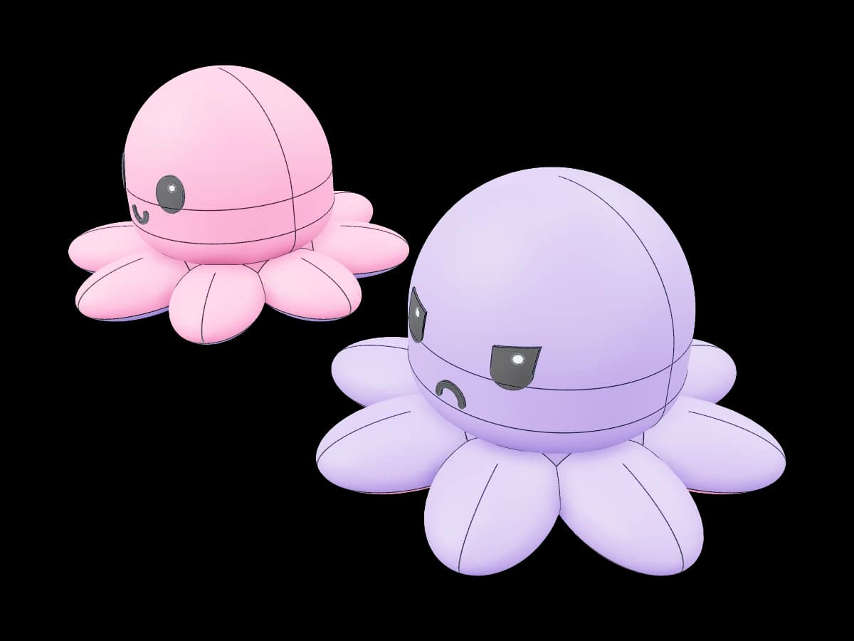 Mood Octopus Figures