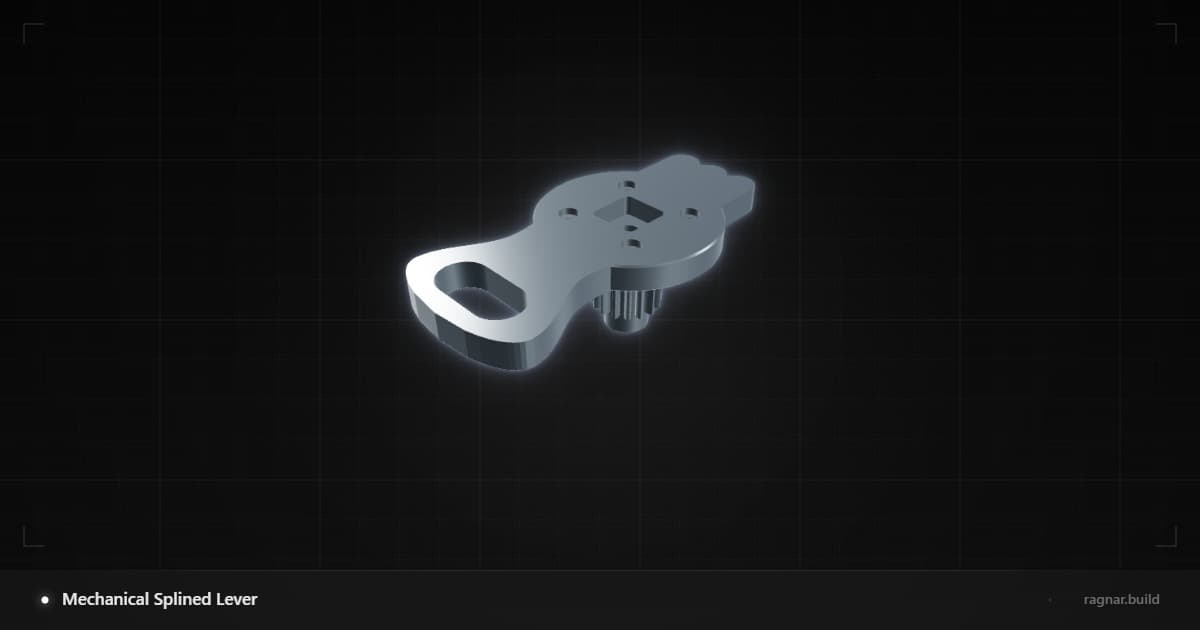 Mechanical Splined Lever