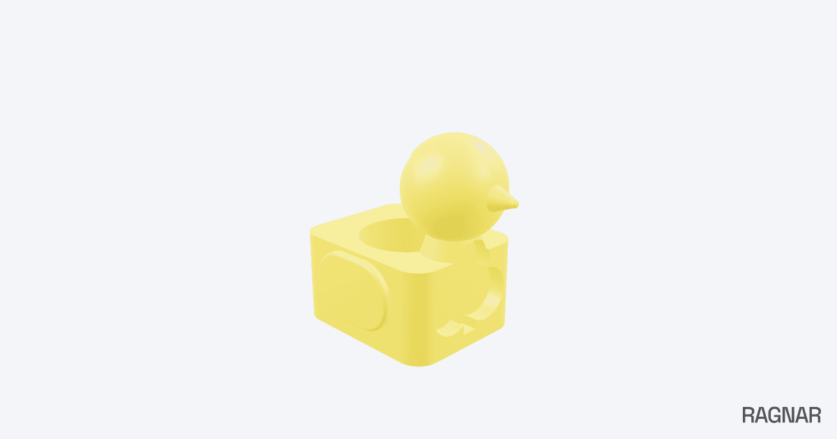 Rubber Duck Woggle