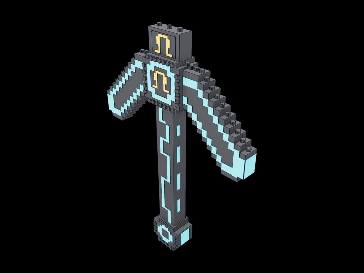 Minecraft Pickaxe Model