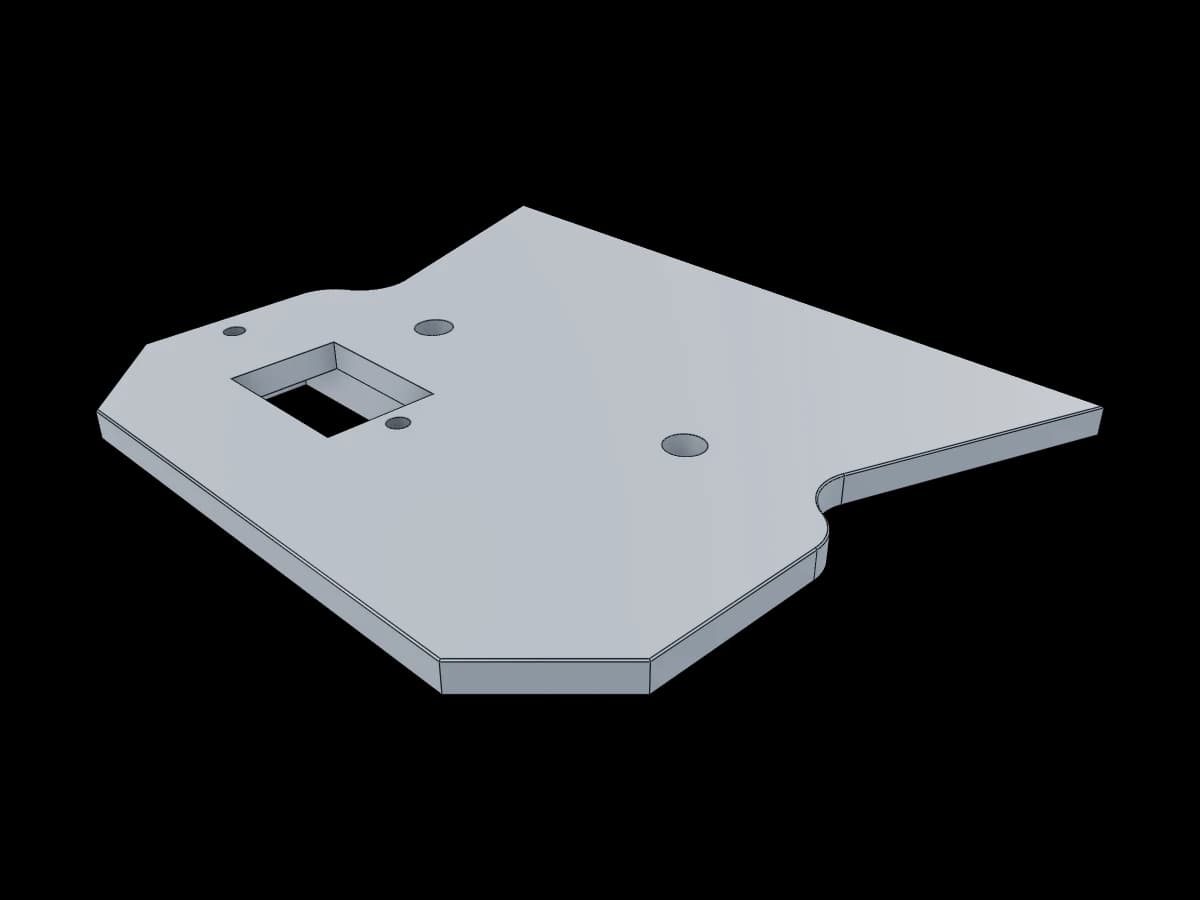 Parametric Mounting Back Plate