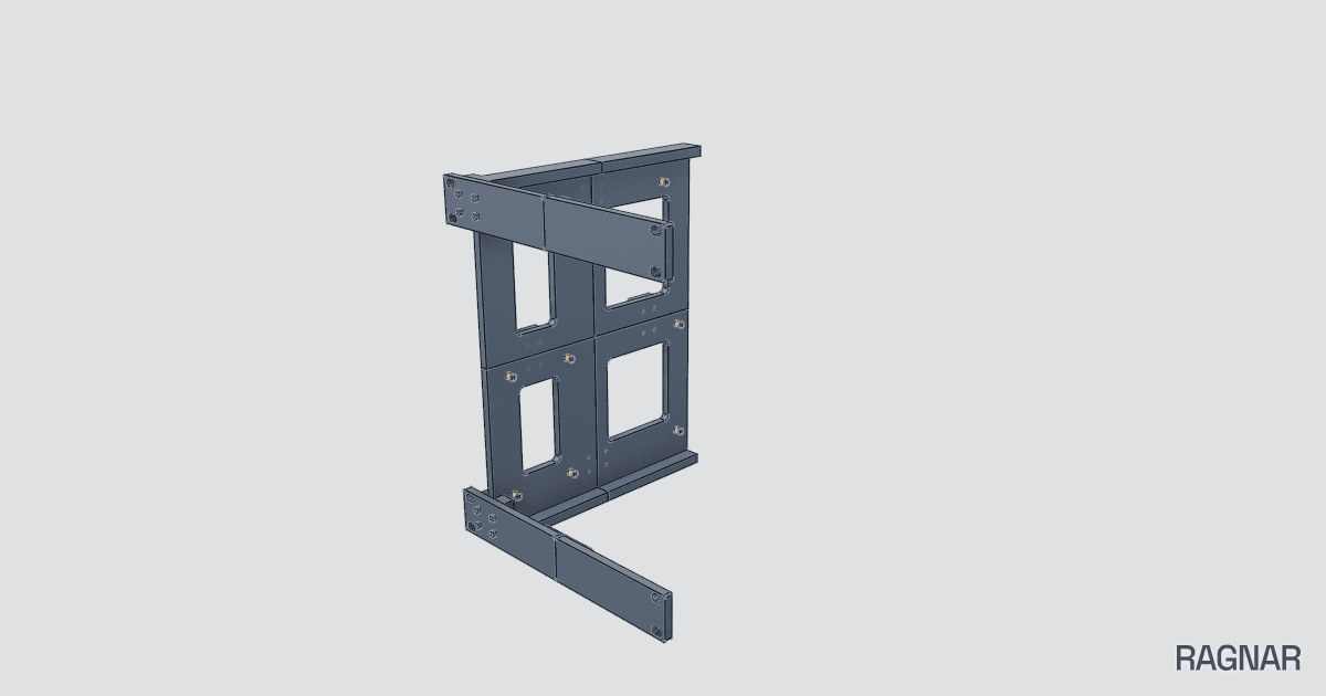 Vertical ATX Rack Mount