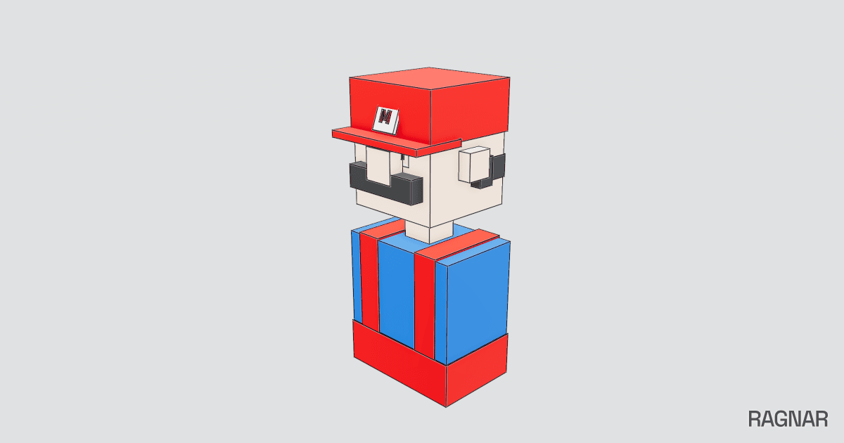 Mario Head Model
