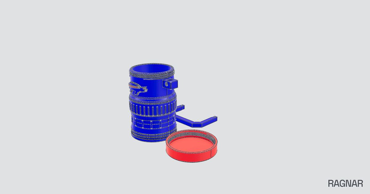 Soda can holder