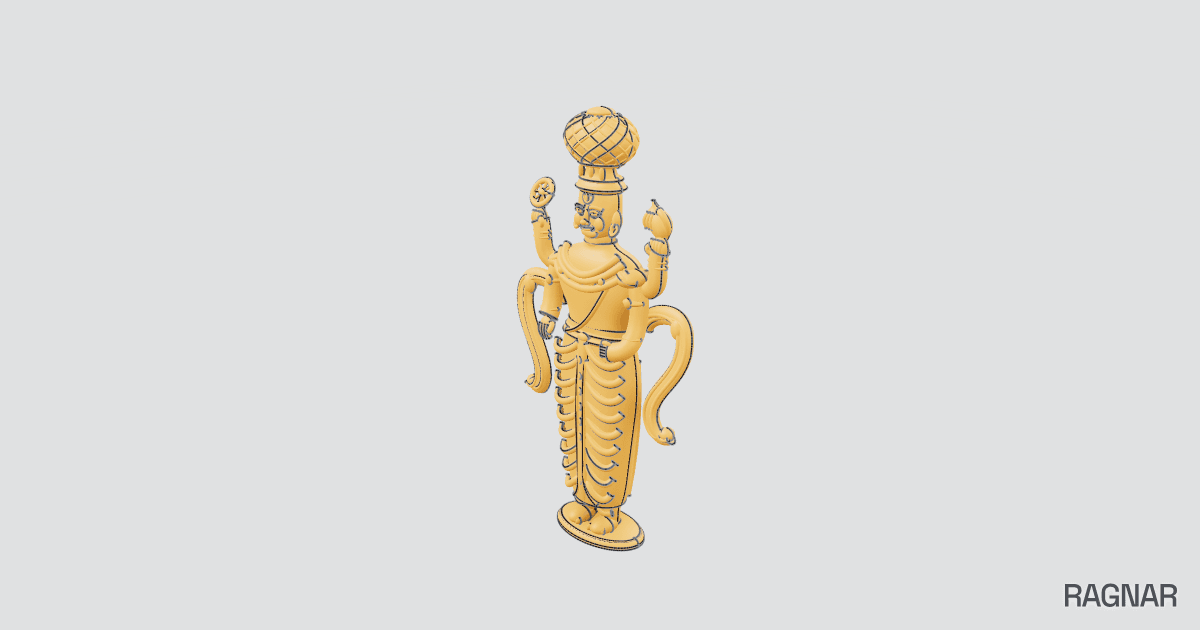 Detailed Deity Figurine
