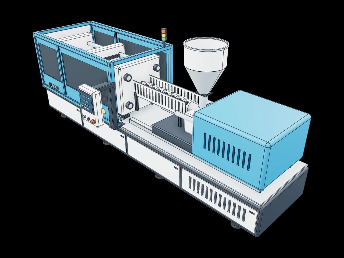 Industrial Injection Molding Machine | Ragnar Gallery