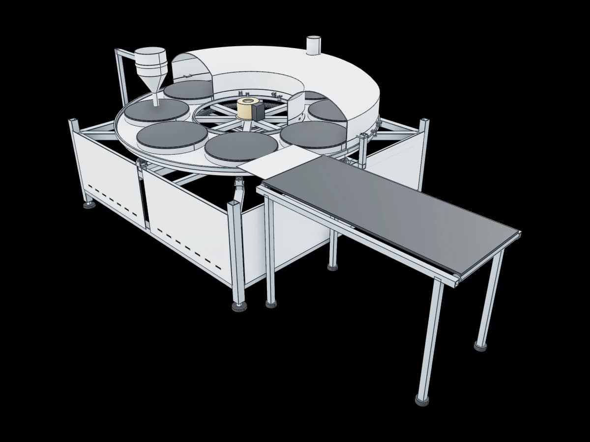Continuous Injera Baking Machine