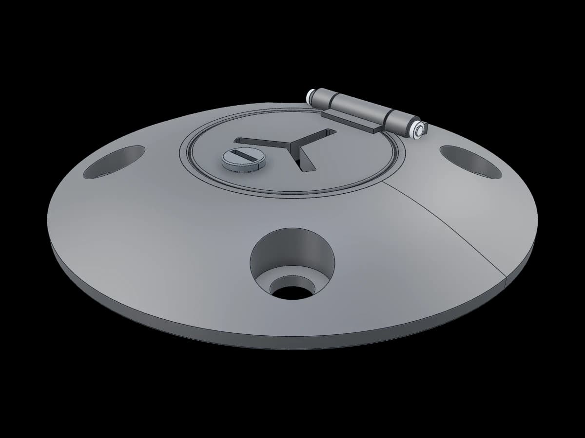 Hinged Cover Plate
