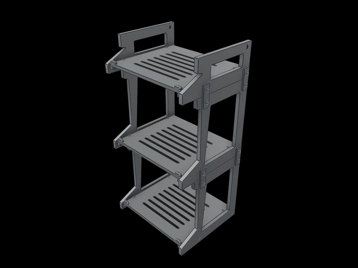 Retro Console Stand