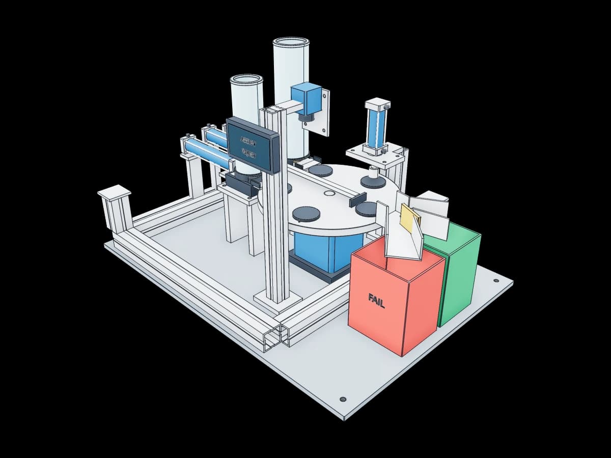 Automated Rotary Indexing Machine